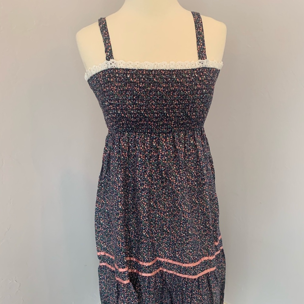 Vintage 70’s Young Edwardian Flower Dress